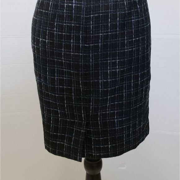 Loft Plaid pencil skirt - Picture 5 of 6
